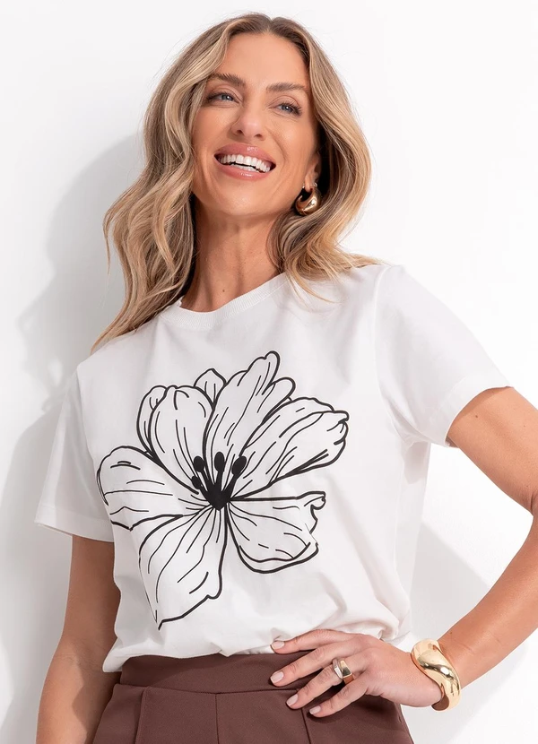 Blusa Cropped Bege